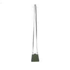 Vegas — Green African Full-Quill Ostrich Leather Micro Bag