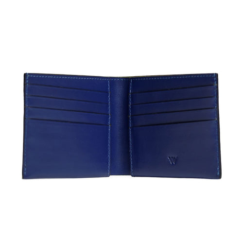 Chicago - Blue Ostrich Leather Wallet