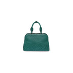 Lexington — Green African Ostrich Leather Business Bag