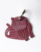 Winklmayr Cat - Exotic Leather Keyring