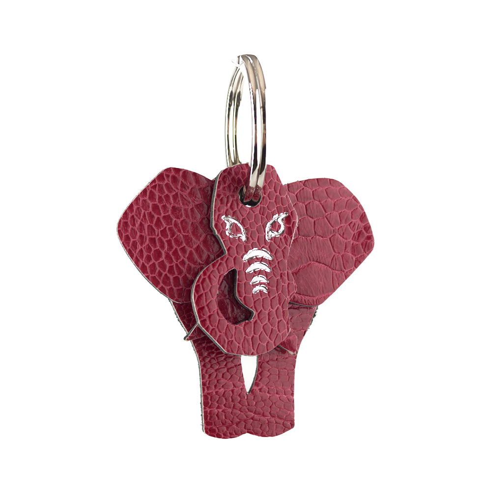 Winklmayr Elephant - Exotic Leather Keyring