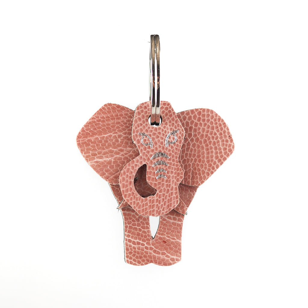 Winklmayr Elephant - Exotic Leather Keyring