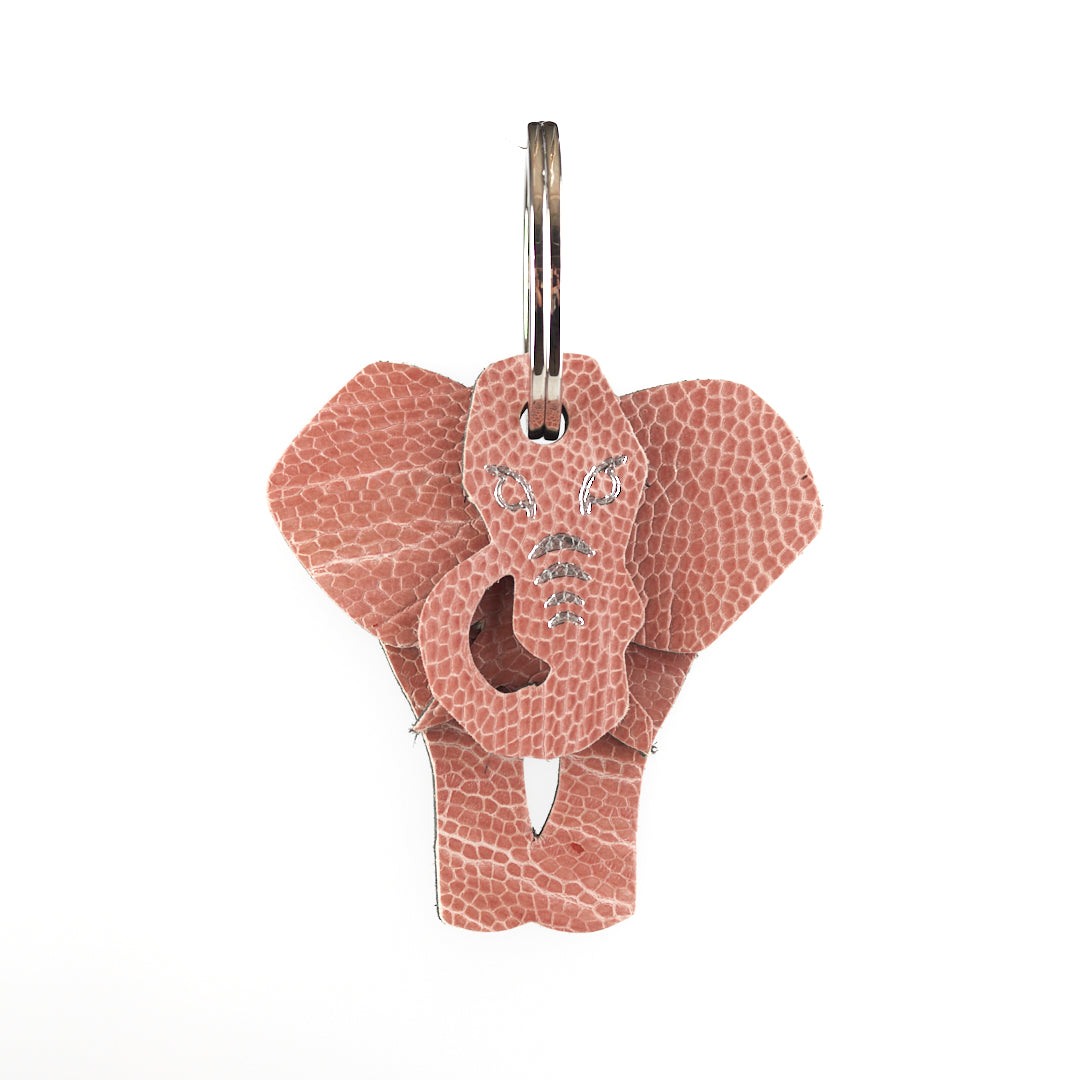 Winklmayr Elephant - Exotic Leather Keyring